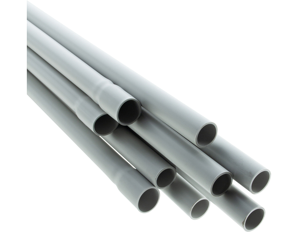 Lot de 10 tubes IRL tulipés Ø 20 mm - L. 2,40 m - Zenitech - Brico Dépôt