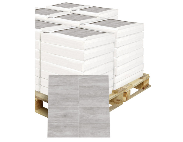 Carrelage de sol intérieur "Chalet" gris - l.30 x L.60 cm - Brico Dépôt