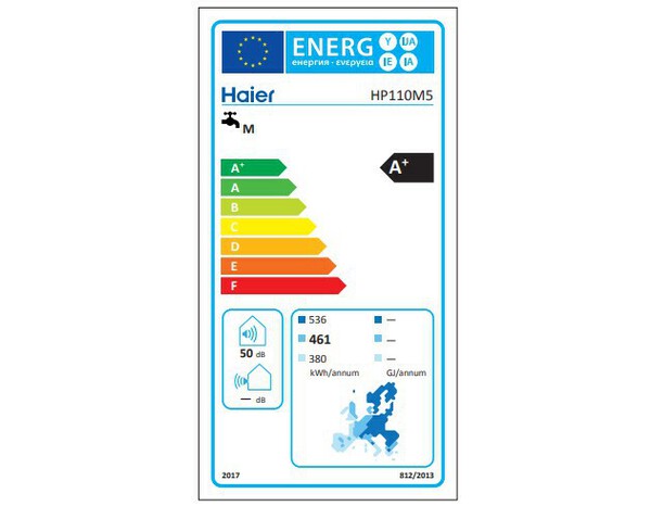 Chauffe-eau Thermodynamique 110 litres gainable - HP110M5 - Haier - Brico Dépôt
