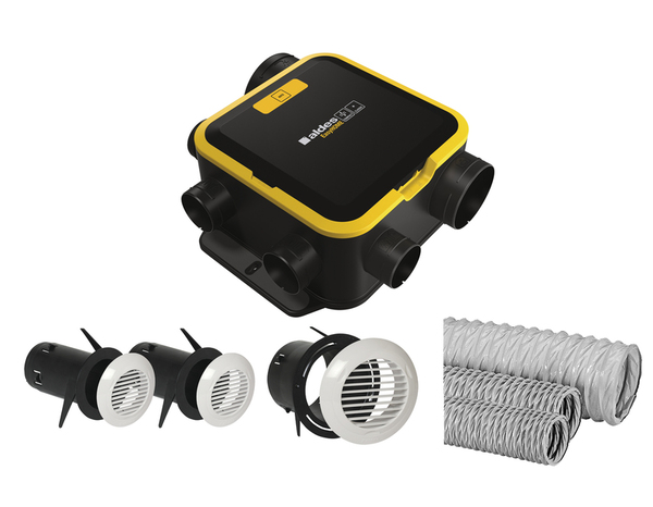 Kit complet VMC autoréglable + bouches + gaines - Aldes - Brico Dépôt