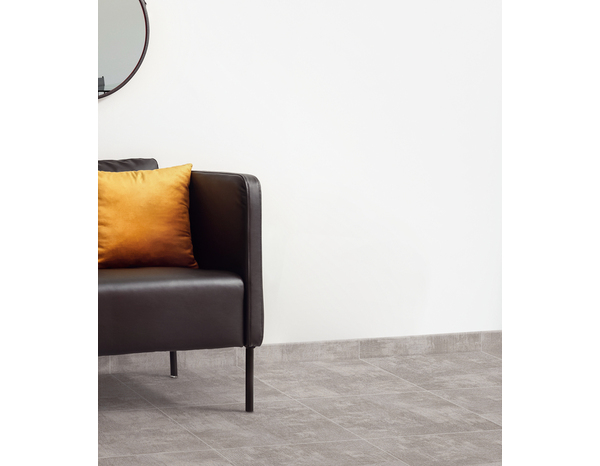 Plinthe "Sabbia" gris 8 x 45 cm - Brico Dépôt