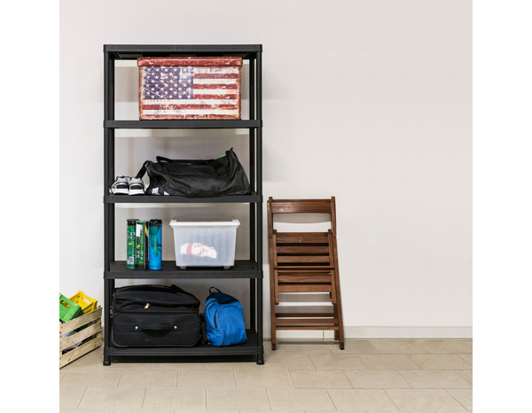 Etagère résine H.180 x L.90 x P.40 cm - Brico Dépôt