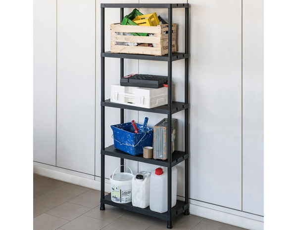 Etagère résine H.180 x L.71 x P.35 cm - Brico Dépôt