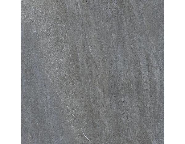 Carrelage de sol intérieur GROUND gris foncé l. 80 x L. 80 cm  - Brico Dépôt
