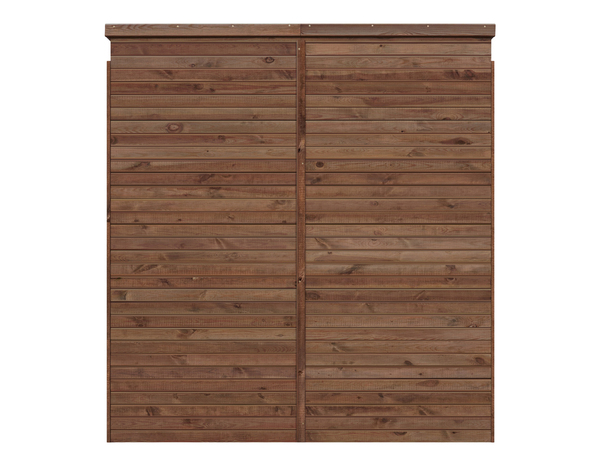 Abri en bois range vélos jusqu'à 4 - L. 186 x l. 201 x H. 204 cm - Marque BLOOMA - Brico Dépôt