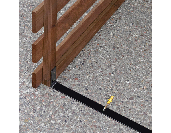 Abri en bois range vélos jusqu'à 4 - L. 186 x l. 201 x H. 204 cm - Marque BLOOMA - Brico Dépôt