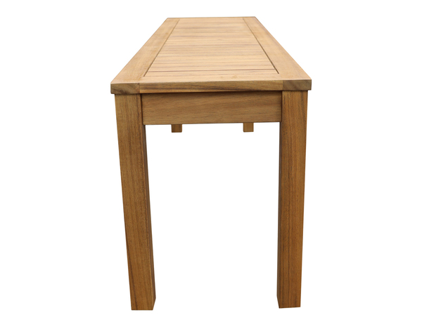 Banc en acacia "LEOTIS" - L. 124 x P. 34 x H.45 cm - Marque BLOOMA - Brico Dépôt