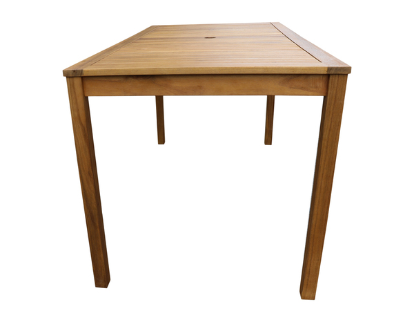 Table en acacia "LEOTIS" - L. 144 x P. 75 x H. 75 cm. - Marque BLOOMA - Brico Dépôt