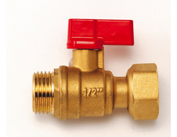 Vanne de départ de nourrice - 15 x 21 mm - 1/2 - Brico Dépôt