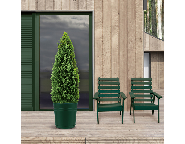 Peinture extérieure multi-matériaux - Vert basque - 2 L - Syntilor - Brico Dépôt