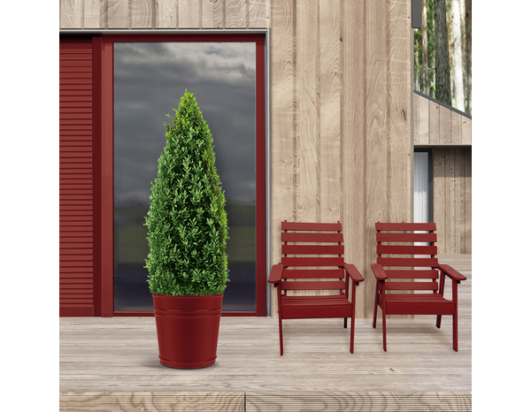 Peinture extérieure multi-matériaux - Rouge basque - 2 L - Syntilor - Brico Dépôt