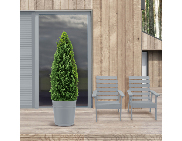 Peinture extérieure multi-matériaux - Gris aluminium - 2 L - Syntilor - Brico Dépôt