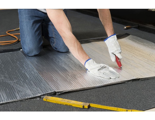 Chape alu mammouth SBS en rouleau de 1 x 6 M épaisseur 4 mm bitume élastomère - Soprema - Brico Dépôt