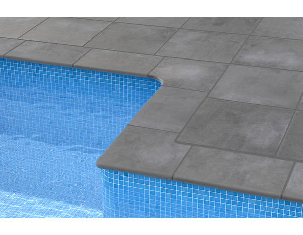 Margelle anthracite 50 x 30 x 3 cm - Brico Dépôt