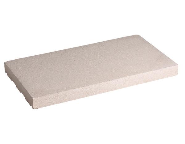 Chaperon plat blanc 27,5 x 50 x 4 cm - Brico Dépôt