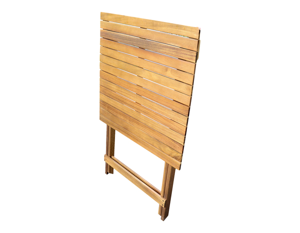 Set de jardin 3 pièces en acacia "DAFNEA" - Marque BLOOMA - Brico Dépôt