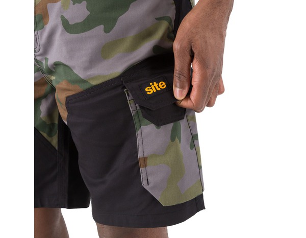 Short camouflage coupe droite "KIRKSEY" T38 - Brico Dépôt