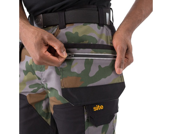 Short camouflage coupe droite "KIRKSEY" T38 - Brico Dépôt