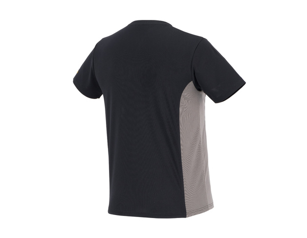 Tee shirt respirant noir et gris "PAXTON" taille L - Brico Dépôt
