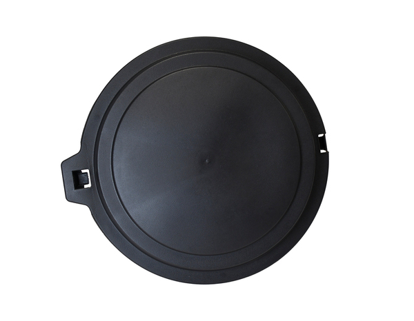 Couvercle noir plat pour poubelle 80L - Brico Dépôt