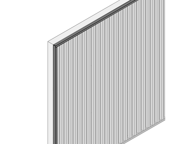 Lot de 2 profilés en U S45 1150 mm noir mat - Brico Dépôt