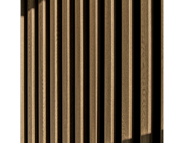 Parement tasseau 40 x 40 mm en acier effet bois 710 x 2300 mm - Brico Dépôt