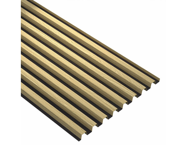 Parement tasseau 40 x 40 mm en acier effet bois 710 x 2300 mm - Brico Dépôt