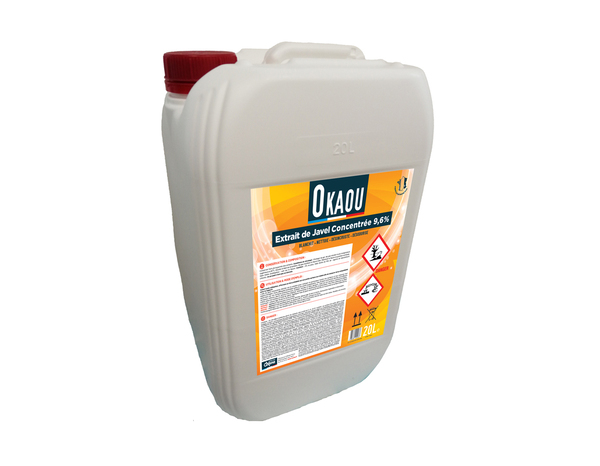 Eau de javel concentrée - bidon 20 L - Brico Dépôt