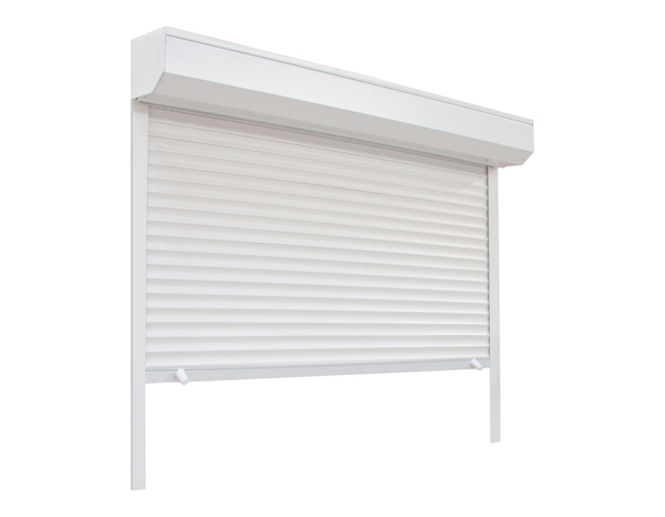 Volet roulant manuel PVC blanc 160 x 140 cm - GEOM - Brico Dépôt