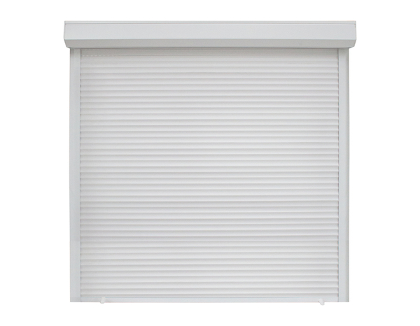 Volet roulant manuel PVC blanc 160 x 140 cm - GEOM - Brico Dépôt