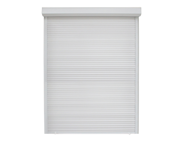 Volet roulant manuel PVC blanc 225 x 140 cm - GEOM - Brico Dépôt