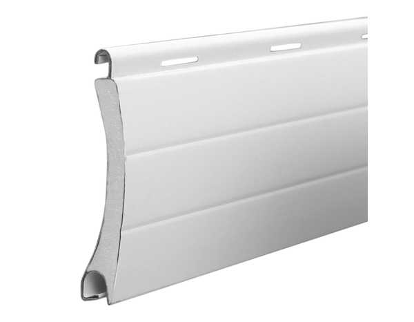 Volet roulant solaire motorisé aluminium blanc 155 x 90 cm - GEOM - Brico Dépôt