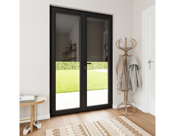 Volet roulant motorisé aluminium gris 215 x 140 cm - GEOM - Brico Dépôt