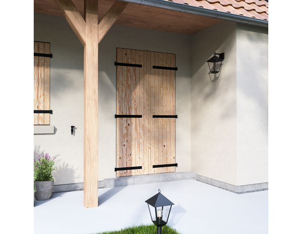 Volet battant manuel bois 225 x 120 cm - GEOM - Brico Dépôt