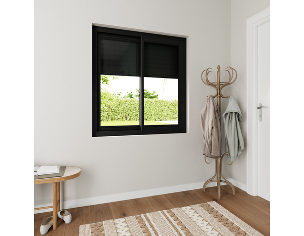 Volet roulant aluminium gris 125 x 120 cm - GEOM - Brico Dépôt