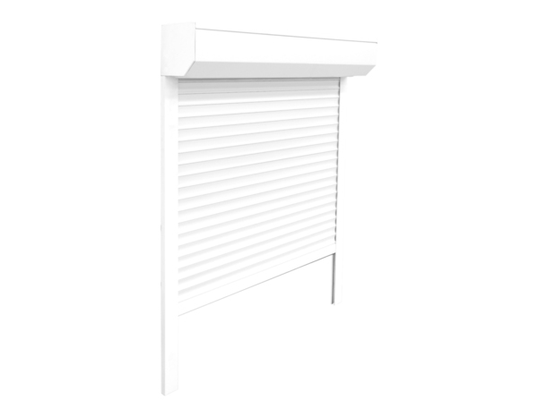 Volet roulant aluminium blanc 160 x 140 cm - GEOM - Brico Dépôt