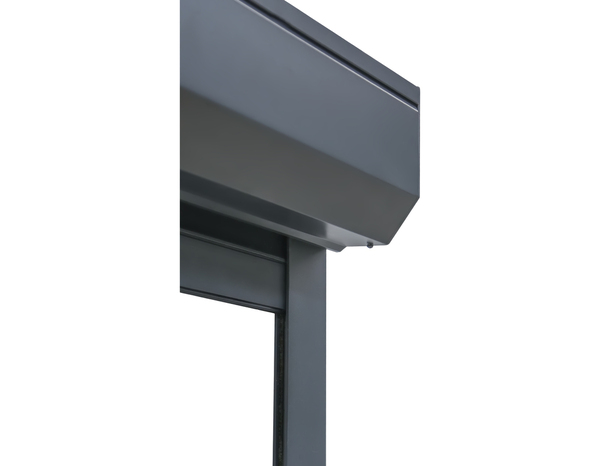 Volet roulant aluminium gris 145 x 120 cm - GEOM - Brico Dépôt