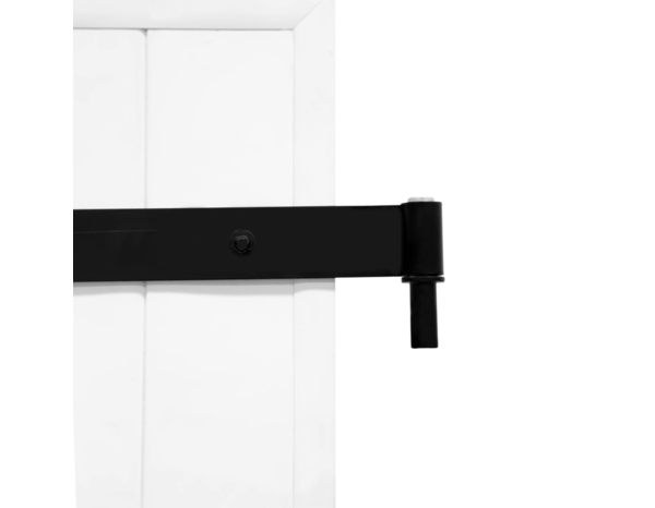 Volet battant 2 panneaux PVC blanc 215 x 120 cm - GEOM - Brico Dépôt