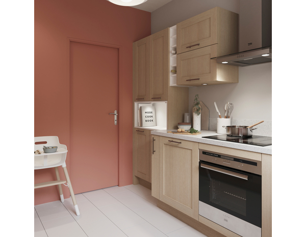 Bloc porte isoplane prépeint 63 cm gauche - Brico Dépôt