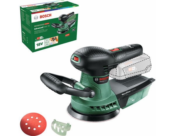 Ponceuse excentrique AdvancedOrbit 18 V sans batterie - Bosch - Brico Dépôt