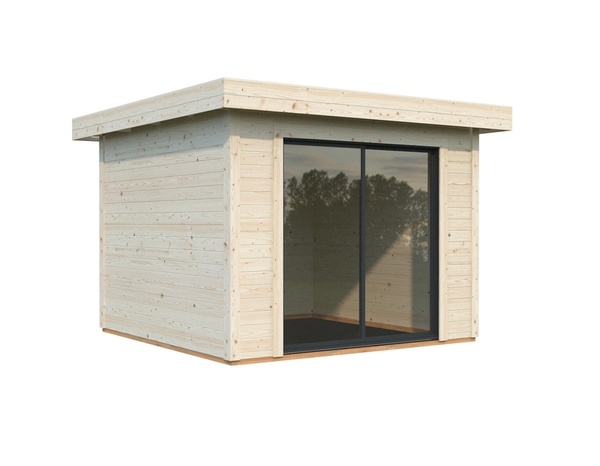 Studio de jardin en volige sapin blanc du nord "Lydia" 8.0m² - Brico Dépôt