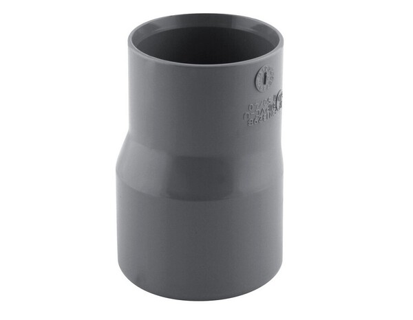 Réduction excentrée PVC pour l'évacuation gravitaire des eaux usées et pluviales M/F 50x40 mm - Fitt - Brico Dépôt