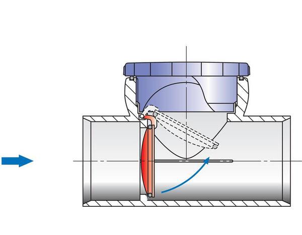 Clapet anti-retour en PVC Ø 32 mm - Fitt - Brico Dépôt