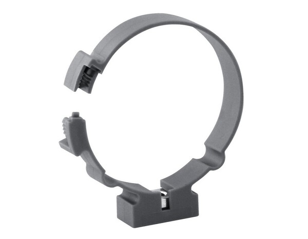 Lot de 2 colliers de fixation monobloc à bride en nylon - Ø 50 mm - Fitt - Brico Dépôt