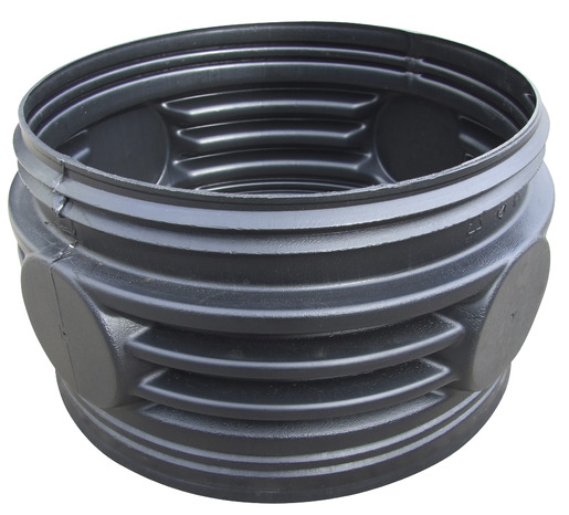 Rehausse cylindrique universelle à visser en PVC Ø 40 cm H. 20 cm - Brico Dépôt