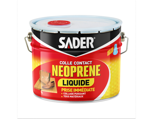 Colle contact néoprène gel liquide 2,5 kg - Sader - Brico Dépôt