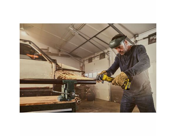 Meuleuse sans fil 125Mm V20 machine seule - SFMCG700B-XJ - Stanley Fatmax - Brico Dépôt