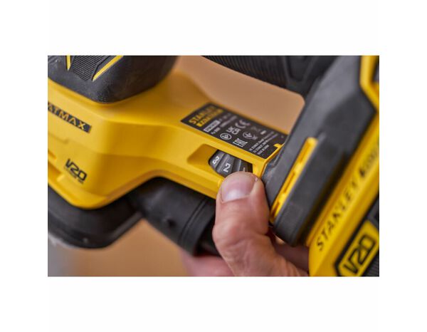 Ponceuse multifonctions sans fil V20 12000 t/min machine seule  - SFMCW221B-XJ - Stanley Fatmax - Brico Dépôt