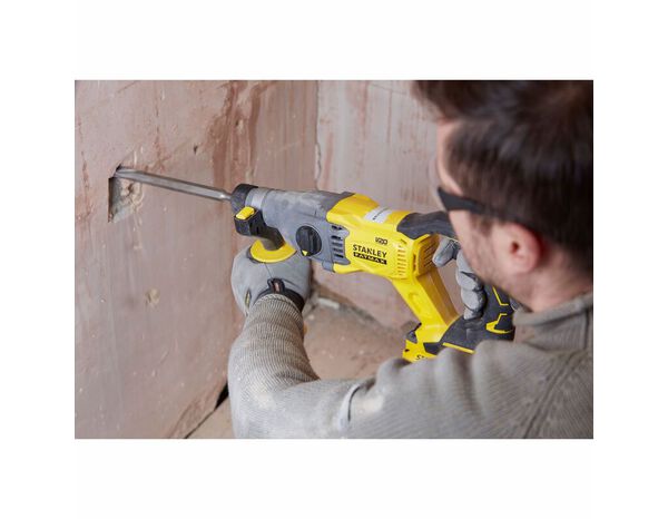 Perforateur sans fil SDS+V20 machine seule  - SFMCH900B-XJ - Stanley Fatmax - Brico Dépôt