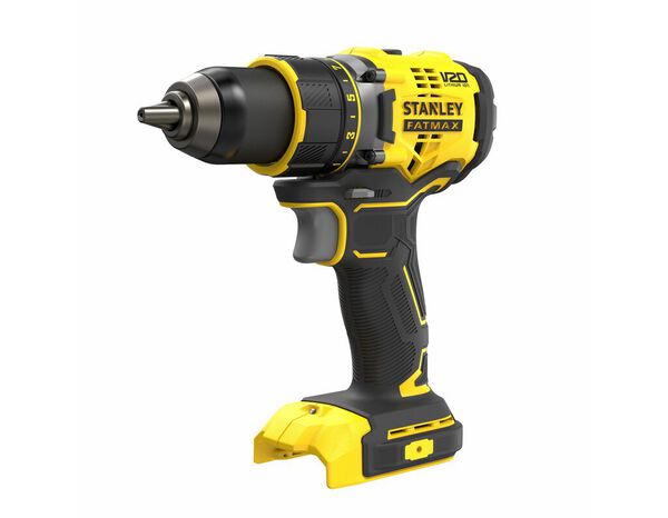 Perceuse visseuse sans fil V20 machine seule - SFMCD720B-XJ - Stanley Fatmax - Brico Dépôt